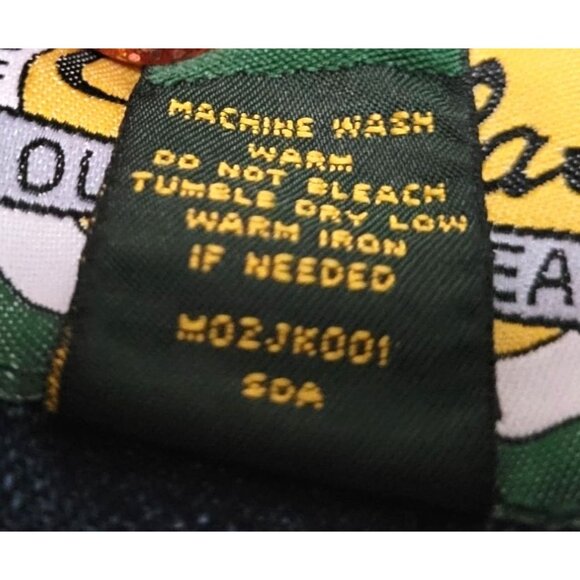 Cabelas Outdoor Gear Long Sleeve Mens Denim Jacket Harley-Davidson Patches Large - Picture 3 of 12